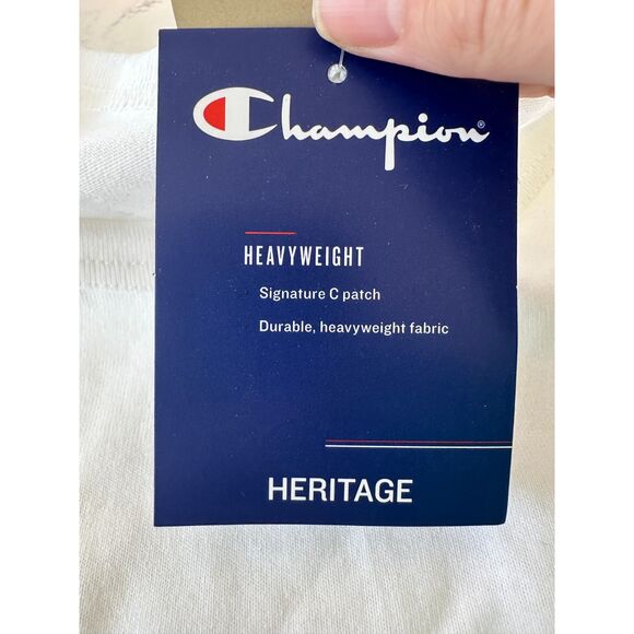 NWT Champion Classic Big C Logo Graphic T-Shirt Size Medium - Picture 6 of 8
